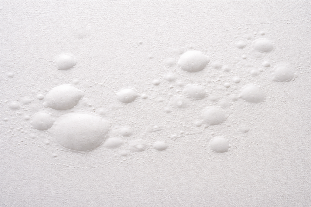 skim coat bubbling on wall