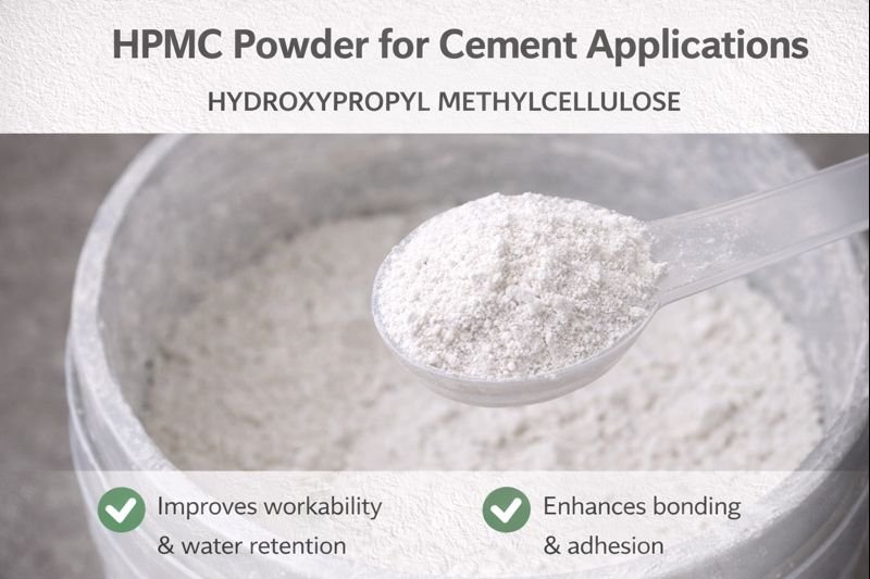HPMC powder for cement applications