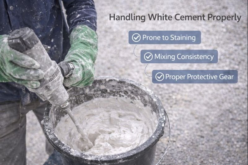 White cement challenges