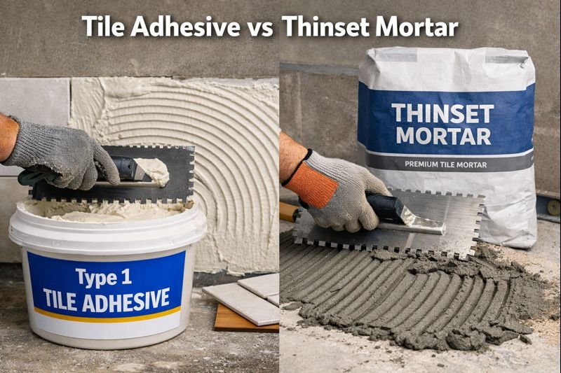 tile adhesives comparison