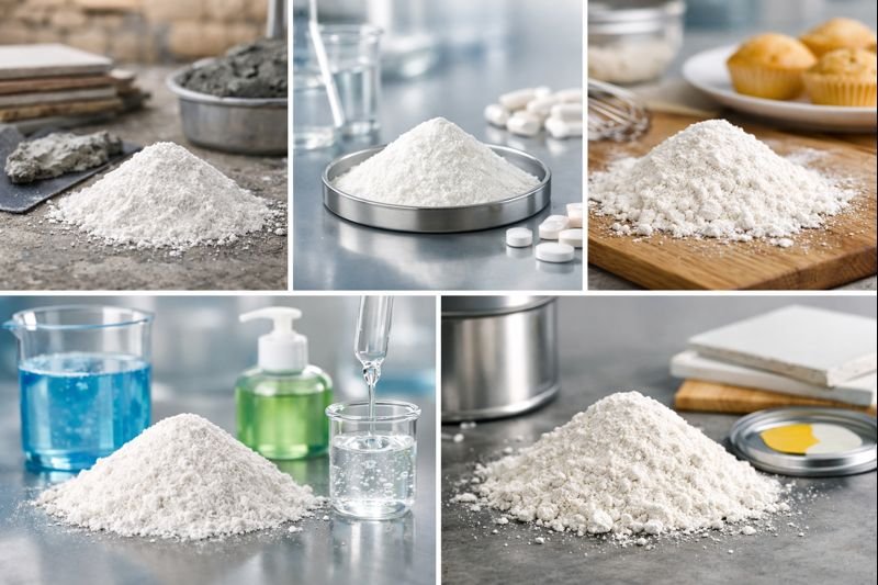 Different grades of HPMC for various applications