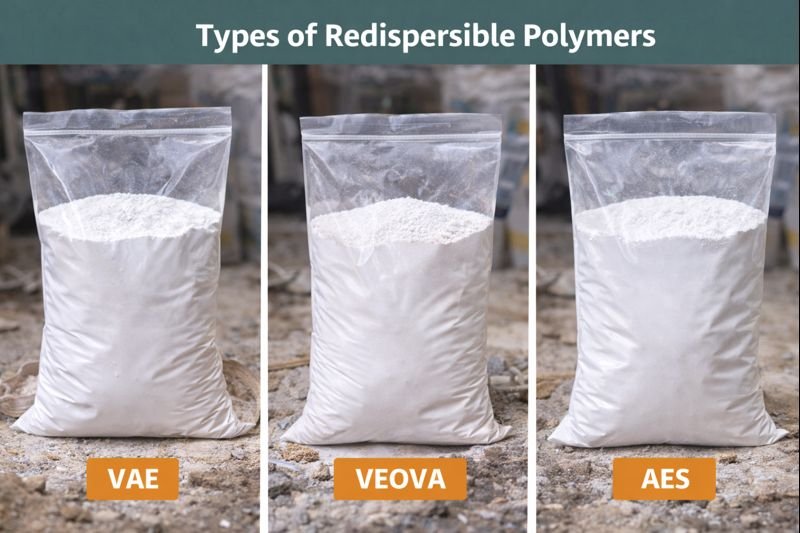 Types of redispersible polymers