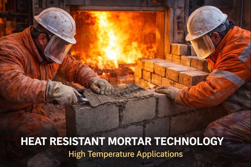 Heat resistant mortar in high temperature applications heat resistant mortar technology