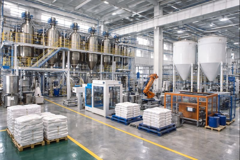 Wanhong's advanced manufacturing technology Modern production facility