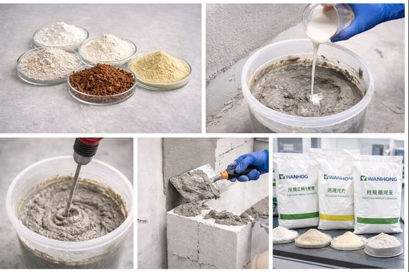 Mortar Additives Manufacturer: How to Choose the Right Supplier for ...