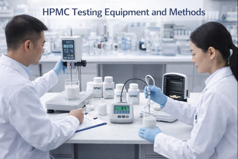 HPMC testing equipment and methods