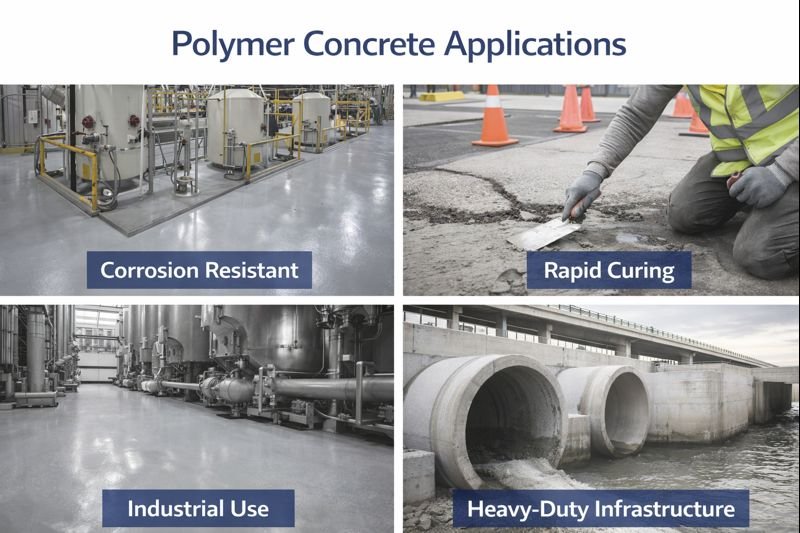 polymer concrete applications
