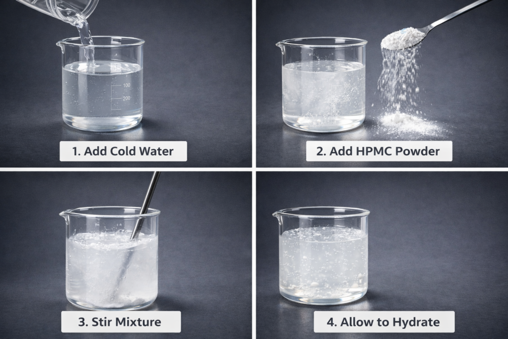 HPMC dissolution process