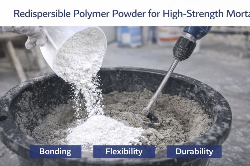 Redispersible Polymer Powder for High-Strength Mortar