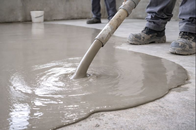 Self-Leveling Concrete