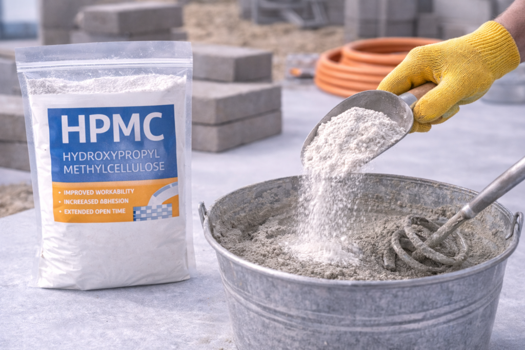 HPMC powder in construction application