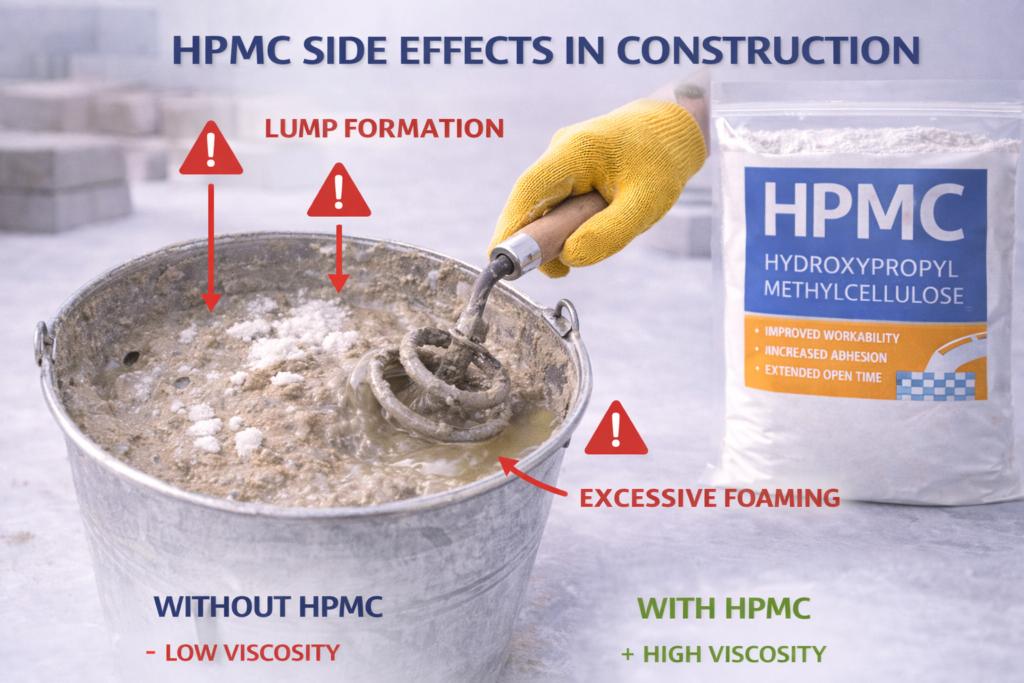 HPMC side effects in construction