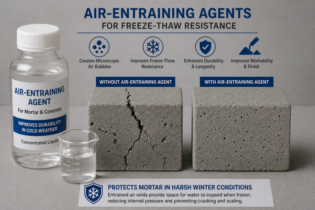 title Air-entraining agents for freeze-thaw resistance