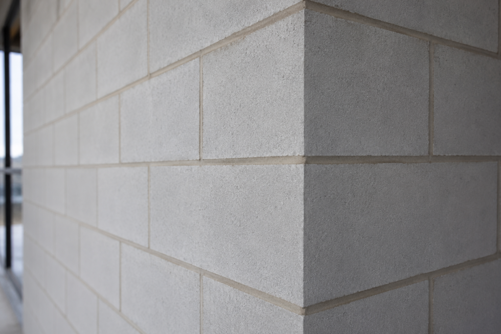 a successful construction project with a perfect mortar finish