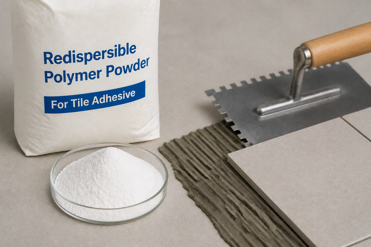 Redispersible Polymer Powder for Your Tile Adhesive